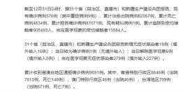 【31省区市新增确诊19例
 /31省区市新增19例确诊病例】