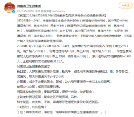 【河南新增本土病例
 /河南新增本土病例1个】