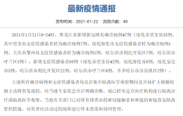 【黑龙江新增7例确诊 81例无症状
 /黑龙江新增7例确诊 81例无症状感染者】